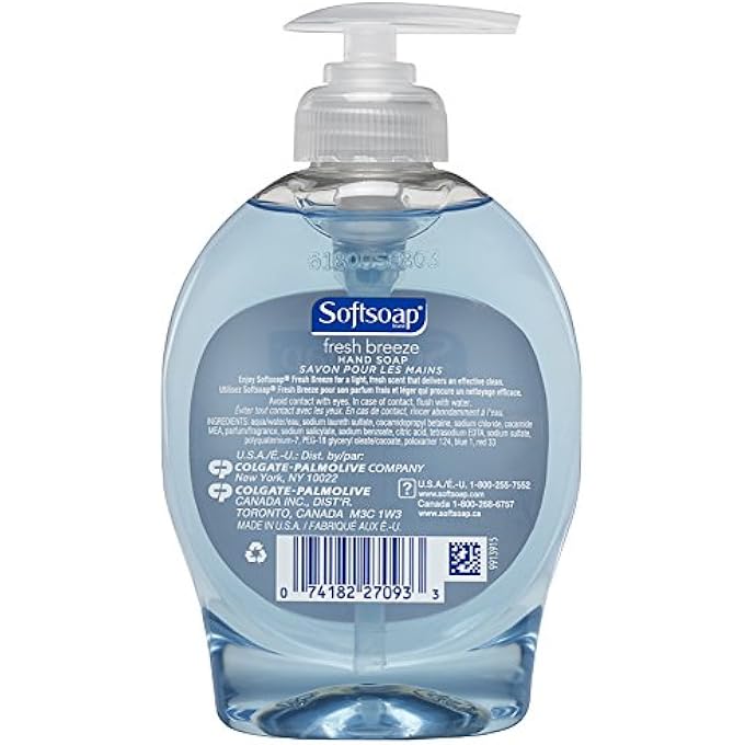 Softsoap HAND SOAP FRESH BREEZE - 7.5 OZ - Image 4